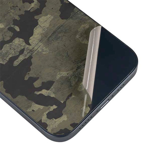 Wood Camo Camouflage iPhone 14 Plus Skin